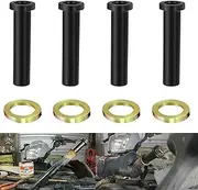 Front Suspension Control A Arm Long Bushing Replacement with Spacer for Polaris RZR 570 800, Sportsman 400 500 570 600 700 800, Scrambler 500, Magnum 330 500, Trail Blazer 250 330, Trail Boss, Hawkeye