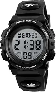 [Wdnba] Kids Watch Multi Function 50M Waterproof Sport LED Alarm Stopwatch Digital Child Wristwatch for Boy Girl