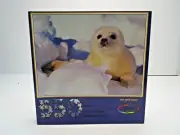 Vintage 80's Baby Seal Ceaco Ice and Easy Jigsaw Puzzle Factory Sealed