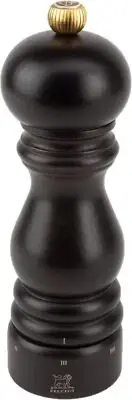 - Paris u'Select Manual Salt Mill - Adjustable Grinder - Beechwood Chocolate