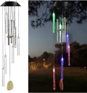 Color Changing Bubble Solar LED Mobile Wind Chimes New SHIPS FAST Day After Pay