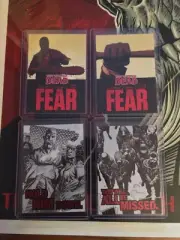 Walking Dead Comic Series 2 Cryptozoic 4 Card Lot Quotable Something To Fear