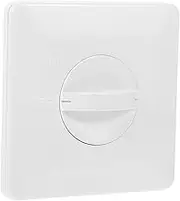 Fan Coil Thermostat Control Thermostat Temperature Panel Fan Speed Controller Temperature Control Regulator Plastic White