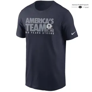 【NFL官方授權】Dallas Cowboys x Nike 聯名 球隊60周年紀念短Tee 丈青款