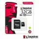 Kingston 金士頓 Canvas Select 系列 Micro SDHC 32G class10 U1 記憶卡/附轉卡