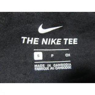 Nike SWOOSH 短袖棉T恤 (S~黑~)