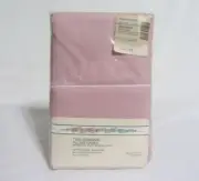 Smooth Touch JC Penny Standard Polyster Cotton 20" x 30" Pink Pillowcases Sealed