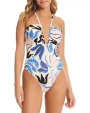 Red Carter Day Dreaming U-Wire Swimsuit