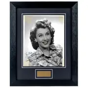 Betty Garrett Personally Signed Personalised portrait 8 x 10 Photograph Framed