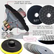 F25 Ogee Bullnose Router Bit 35 travertine marble stone Polishing pad buff
