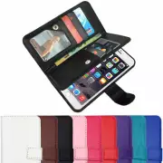 Wallet Magnetic Flip Stand PU Leather Case for Apple iPhone 5 SE 6 6S Plus 7 8 X
