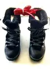 New J. Crew Black Winter NORDIC BOOTS Shearling Women’s Size 6