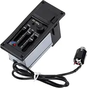 Labymos 3-Band Acoustic Guitar Tone and Amplifier EQ Equalizer Preamp Piezo Pickup Tuner