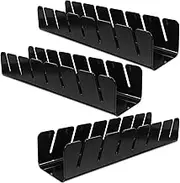 NOLITOY 3PCS Acrylic Hat Organizer for Baseball Caps Lightweight and Sturdy Closet Hat Rack Stylish Cap Storage Stand for Bedroom and Dresser for Retail Display and Home Use