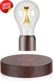 Magnetic Levitating LED Light Bulb Wireless Desk Lamp Night Light Room Decor