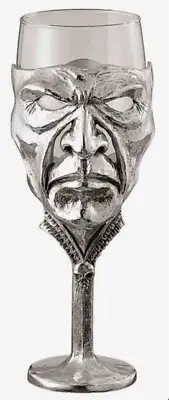 Royal Selangor The Lord Of The Rings “SAURON” Pewter & Glass Wine Goblet Mordor
