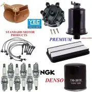 Tune Up Kit Filters Cap Wire Spark Plugs for TOYOTA CAMRY V6 2.5L 1988-1991 (for: Toyota)