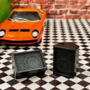 1/18 Scale Diorama – Speaker Miniature Diorama Set (1/12 1/10)