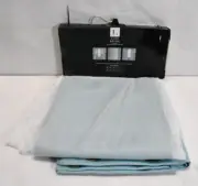 Lush Decor Grommet Sheer Curtain Panels With Insulated Blackout Lining Set Of 2