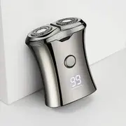 Electric Mini Travel Shaver for Men, Pocket Size Washable Electronic Razor