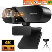 4k Webcam 1080p Mini Camera 2k Full Hd Webcam with Microphone 30fps USB Web