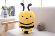 Cute and soothing animal plush toys, simulated bee plush toys, cute children's gifts, plush toys