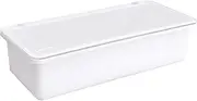 Cutlery Organizer Container, Kitchen Cutlery Organizer, Clear Flatware Utensils Tray, Efficient Transparent Lid Secured Utensil Organizer Container With Built-in Drainer For Home