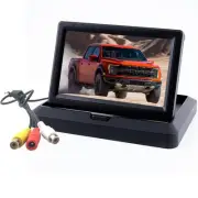 5 inch Foldable TFT LCD Backup Camera Monitor only Rear View Reverse Display ...