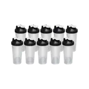 10 x 700ml Gym Protein Supplement Drink Shaker Bottle