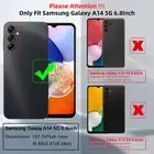 For Samsung Galaxy A14 A54 A15 5G Case Liquid Silicone Cover/Screen Protector