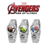 在飛比找PChome24h購物優惠-Marvel 復仇者聯盟 酷炫帥氣英雄系列卡通鋼帶錶