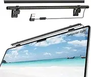 Mini Monitor Light Bar for Laptop, USB e-Reading LED Task Lamp, 5 Adjustable Color Temperature, Stepless Brightness Control, No Screen Glare, Space Saving, Eye Health Care