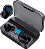 Wireless Earbuds,Bluetooth Headphones ENC Noise Cancellation LED Digital Display