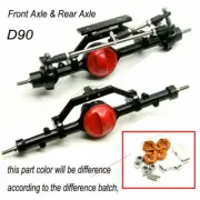 Complete Alloy Front & Rear Axle For RC4WD Defender Gelande D90 1/10 RC Crawler