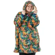 Jurassic Park - Dinosaur All-Over-Print Oversized Blanket Hoodie