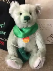 Steiff #671968 Emerald Treasure Hunter Teddy Bear LE NIB