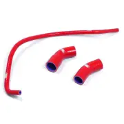 RED Samco Silicon Rad Hoses fit Yamaha MT-10 Tourer Edition 2016-2021