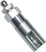 MagiDeal 90 Degree Lubricant Grease Coupler Slide on Grease Adapter Easy Installation Metal Accessories Push on Slotted Grease Coupler