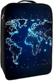 [YTYVAGT] Shoe Bags for Travel,Travel Shoe Bags for Packing,Shoe Travel Bag,Abstract Stars World Map Sky