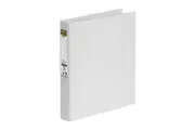 Marbig Ring Binder A4 25mm 2D Pe White White 5022108