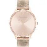 【CALVIN KLEIN 凱文克萊】CK TIMELESS 2H系列雙針米蘭帶女錶-38MM 99狂買節(25200002)