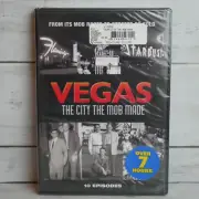 Vegas The City the Mob Made (2-DVD Set DVD 2009) 17 Hours 10 Episodes NEW