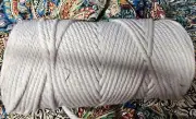 250gm 5mm Macrame Cord String Yarn White