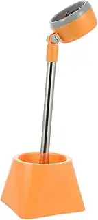 TOVINANNA 1pc Hair Dryer Holder Punch- Bracket Hair Dryer Barrel Bracket Dog Grooming Dryer Hair Dryer Stand Hair Dryer Barrel Stand Punch- Stand Desktop Stand Pet Dryer Orange Pp