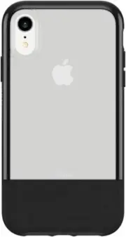 OtterBox Statement series Case for iPhone XR, LUCENT BLACK ( (CLEAR/BLACK)