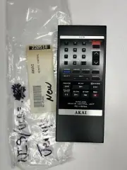 Akai RC-V515A VCR Remote Control, Black - OEM NOS for VS-515U?