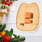Bamboo Cutting Board for Kitchen Serving Board for Steak Vegetable Fruit