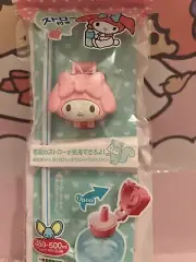 Daiso Sanrio MY MELODY BOTTLE CAP W/ STRAW - New *US Seller*