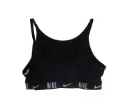 NWT Nike Trophy Big Kids Girls Sports Bra M Black CU8250 MSRP$20