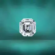 3 CT vvs1 Clarity loose Asscher cut diamond Certified Natural D Color LAb Grown